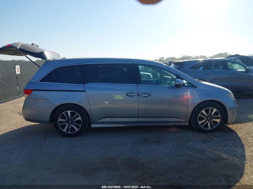 2016 Honda Odyssey Touring/Touring Elite VIN: 5FNRL5H98GB046489 Lot: 43378945