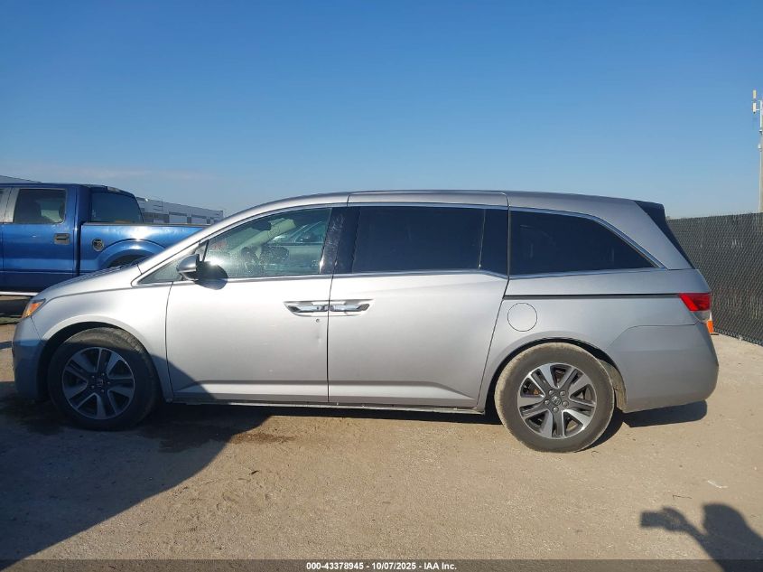 2016 Honda Odyssey Touring/Touring Elite VIN: 5FNRL5H98GB046489 Lot: 43378945