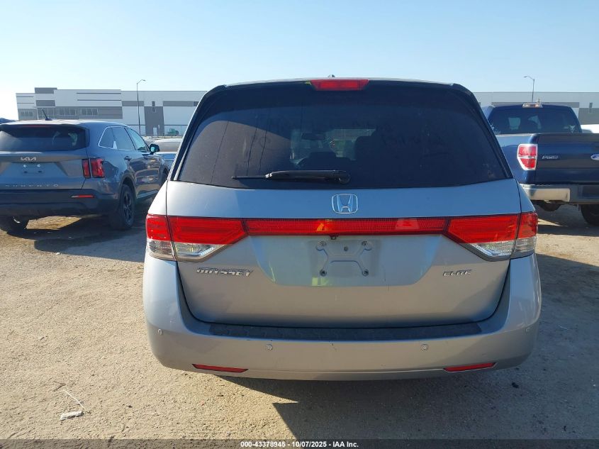 2016 Honda Odyssey Touring/Touring Elite VIN: 5FNRL5H98GB046489 Lot: 43378945