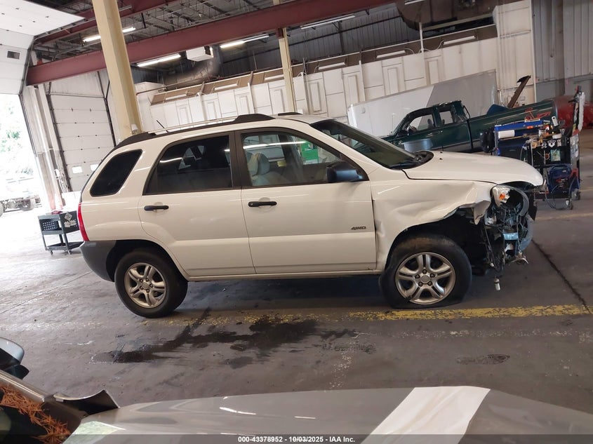 2007 Kia Sportage Lx V6 VIN: KNDJE723677365645 Lot: 43378952