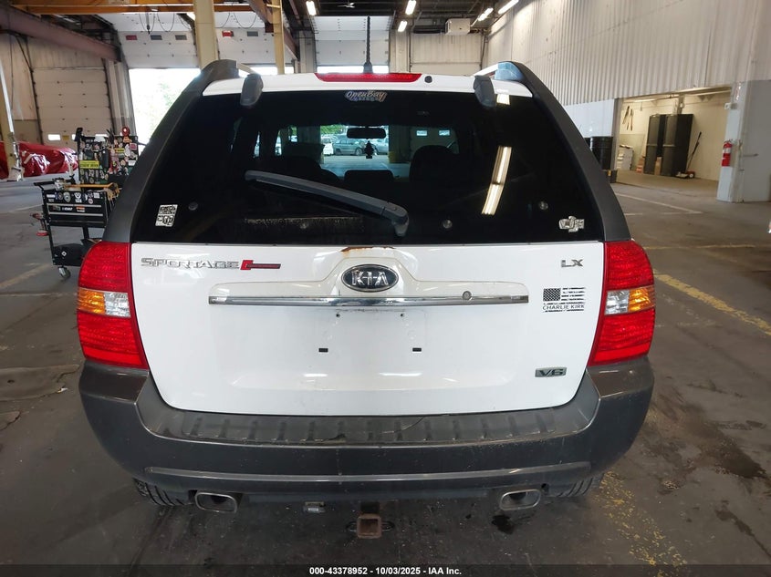 2007 Kia Sportage Lx V6 VIN: KNDJE723677365645 Lot: 43378952