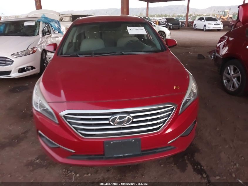2017 Hyundai Sonata VIN: 5NPE24AF3HH562242 Lot: 43378988