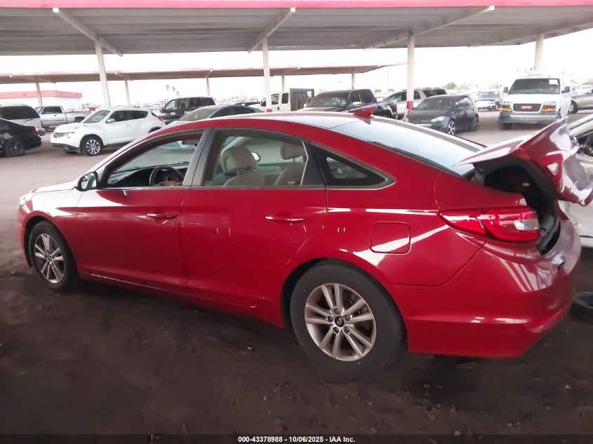 2017 Hyundai Sonata VIN: 5NPE24AF3HH562242 Lot: 43378988