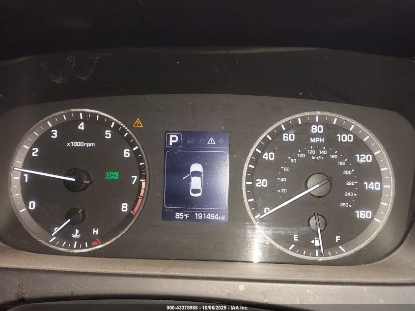 2017 Hyundai Sonata VIN: 5NPE24AF3HH562242 Lot: 43378988