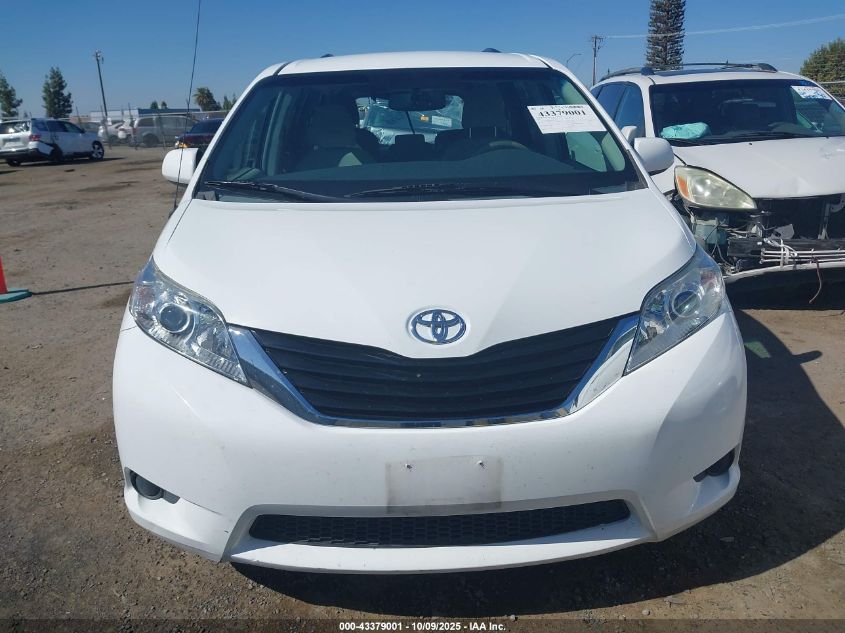 2014 Toyota Sienna Le V6 8 Passenger VIN: 5TDKK3DC0ES455590 Lot: 43379001