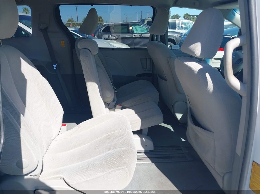 2014 Toyota Sienna Le V6 8 Passenger VIN: 5TDKK3DC0ES455590 Lot: 43379001