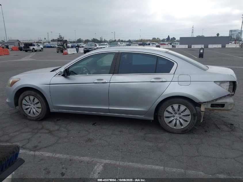 2010 Honda Accord 2.4 Lx VIN: 1HGCP2F36AA003620 Lot: 43379004