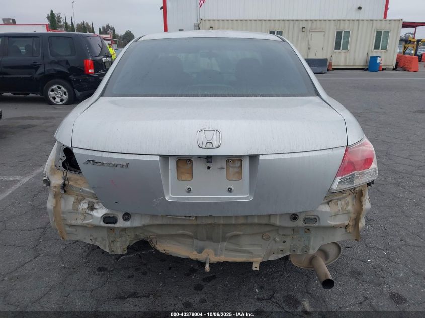 2010 Honda Accord 2.4 Lx VIN: 1HGCP2F36AA003620 Lot: 43379004