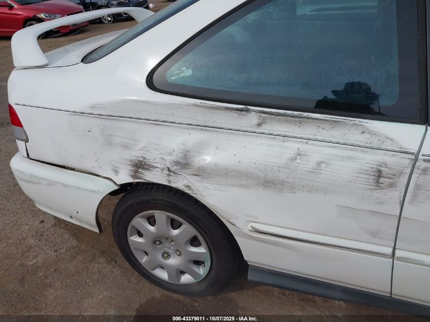 2000 Honda Civic Ex VIN: 1HGEJ8249YL049629 Lot: 43379011