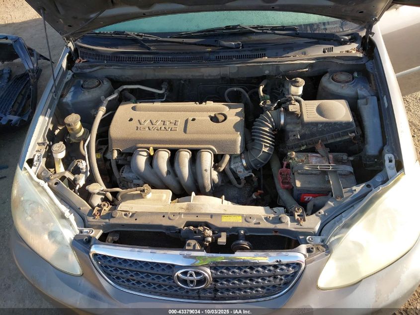 2005 Toyota Corolla Ce VIN: 1NXBR32E65Z550047 Lot: 43379034