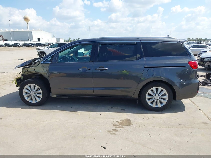 2016 KIA SEDONA EX - KNDMC5C15G6116523