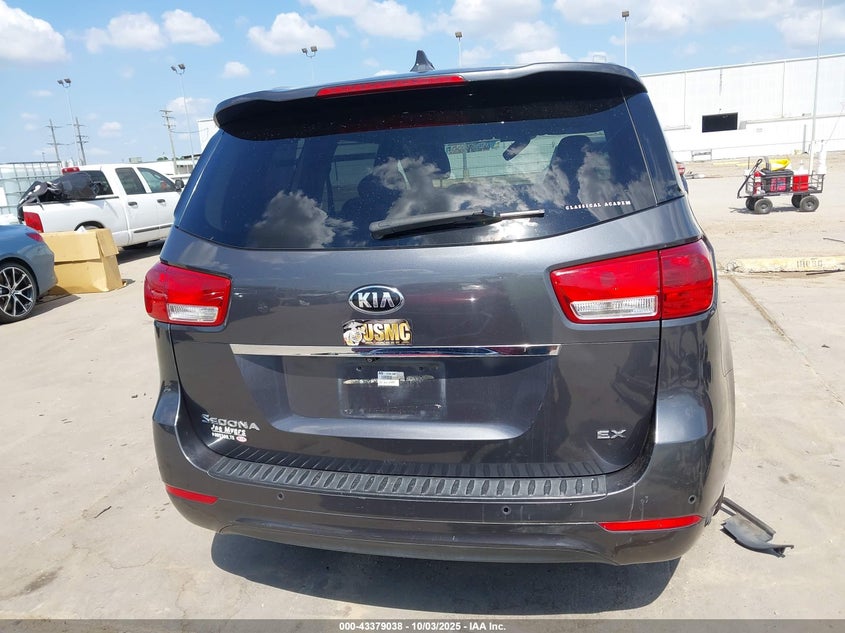 2016 KIA SEDONA EX - KNDMC5C15G6116523