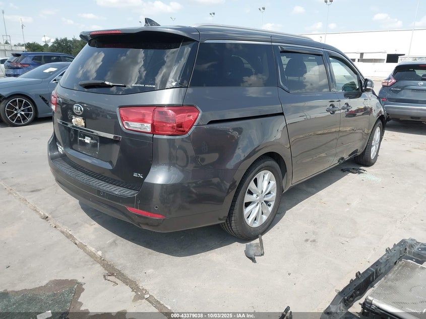 2016 KIA SEDONA EX - KNDMC5C15G6116523