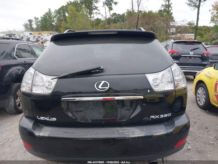 2009 Lexus Rx 350 VIN: 2T2GK31U59C065887 Lot: 43379069