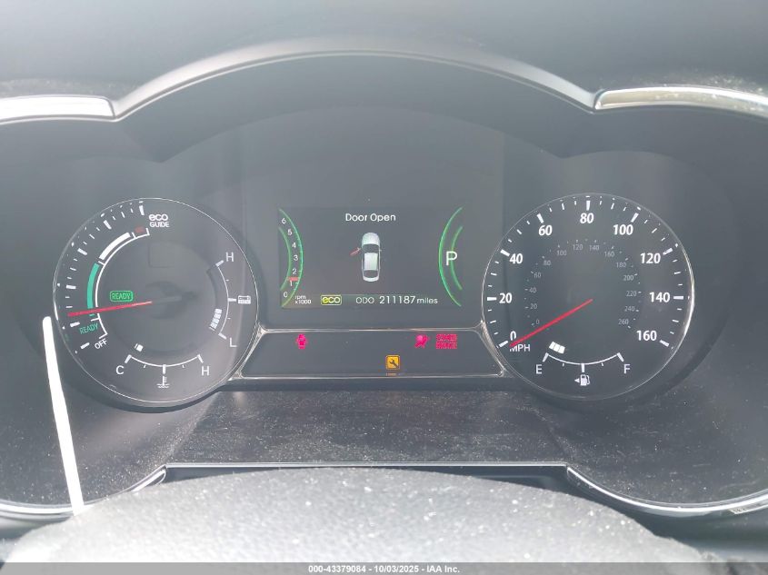 2011 Kia Optima Hybrid Ex VIN: KNAGM4AD9B5000996 Lot: 43379084