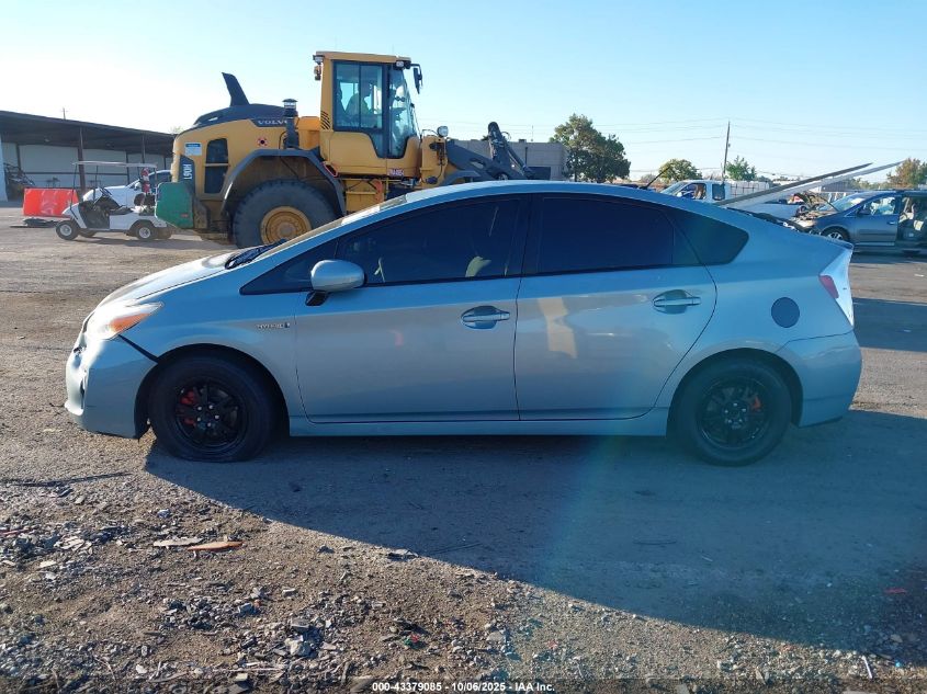 2012 Toyota Prius Two VIN: JTDKN3DU2C1557838 Lot: 43379085