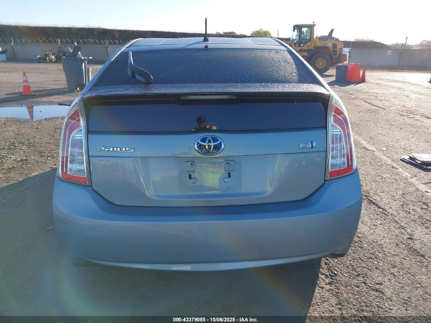 2012 Toyota Prius Two VIN: JTDKN3DU2C1557838 Lot: 43379085