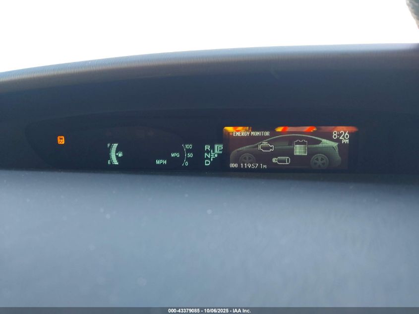 2012 Toyota Prius Two VIN: JTDKN3DU2C1557838 Lot: 43379085