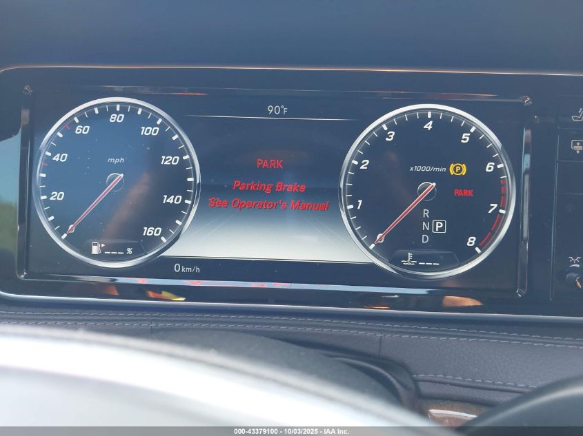 2017 Mercedes-Benz S 550 VIN: WDDUG8CB6HA314952 Lot: 43379100