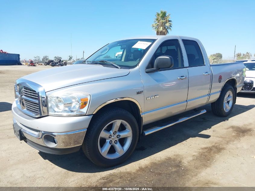 2008 Dodge Ram 1500 Slt VIN: 1D7HA18298J102677 Lot: 43379150