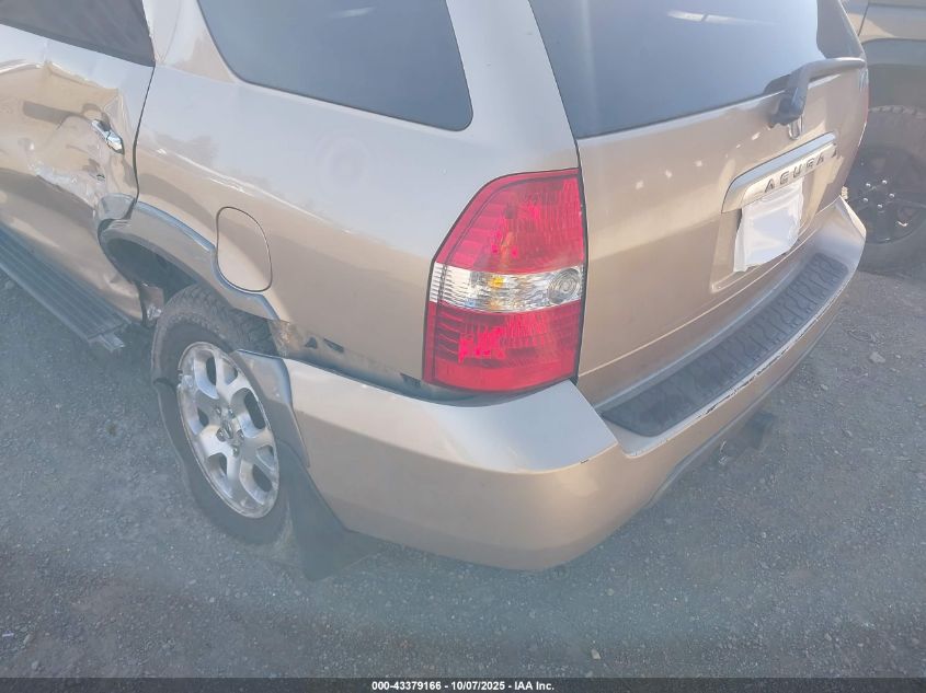 2002 Acura Mdx VIN: 2HNYD18852H525751 Lot: 43379166