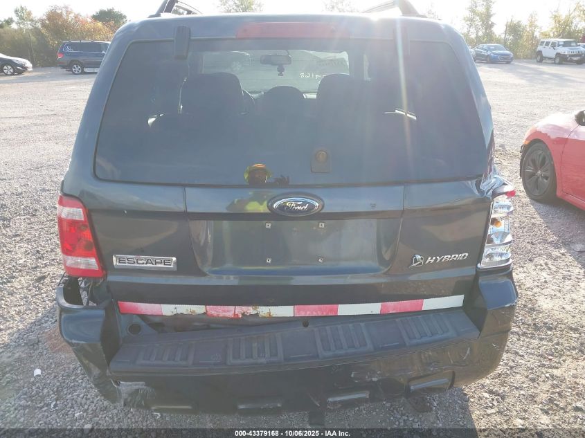 2009 Ford Escape Hybrid Limited VIN: 1FMCU59309KA17910 Lot: 43379168