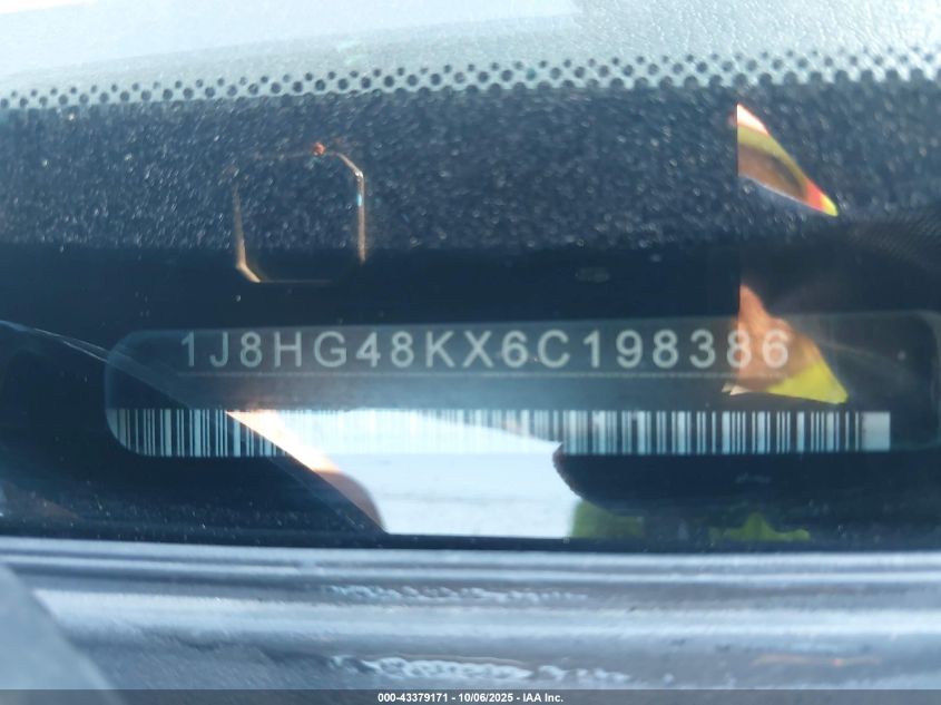 2006 Jeep Commander VIN: 1J8HG48KX6C198386 Lot: 43379171