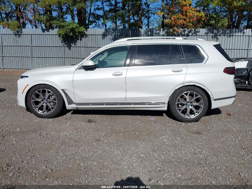 2026 BMW X7 xDrive40I VIN: 5UX23EM03T9074549 Lot: 43379185
