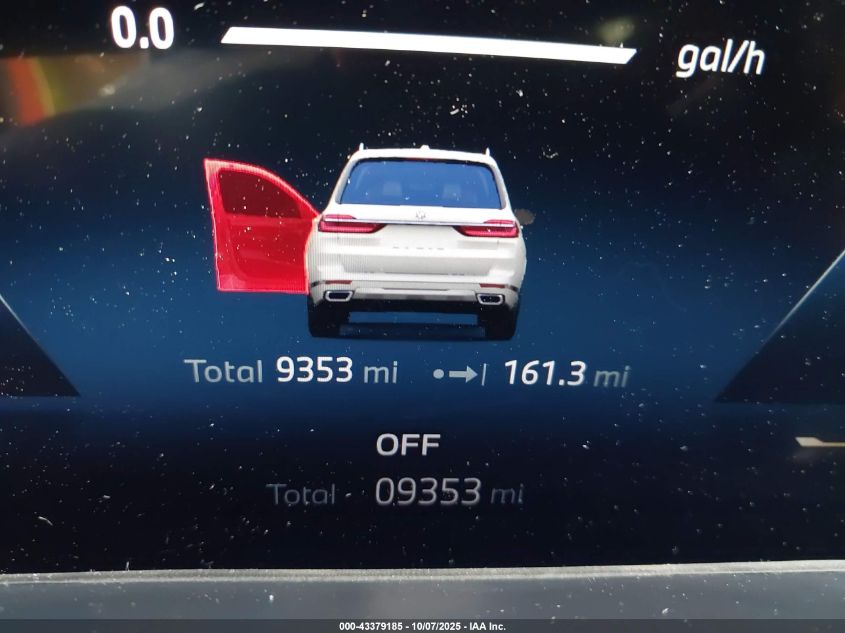 2026 BMW X7 xDrive40I VIN: 5UX23EM03T9074549 Lot: 43379185