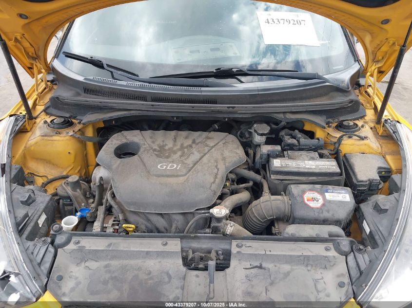 2016 Hyundai Veloster VIN: KMHTC6ADXGU265760 Lot: 43379207