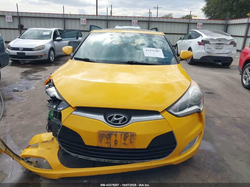 2016 Hyundai Veloster VIN: KMHTC6ADXGU265760 Lot: 43379207