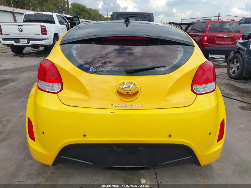 2016 Hyundai Veloster VIN: KMHTC6ADXGU265760 Lot: 43379207