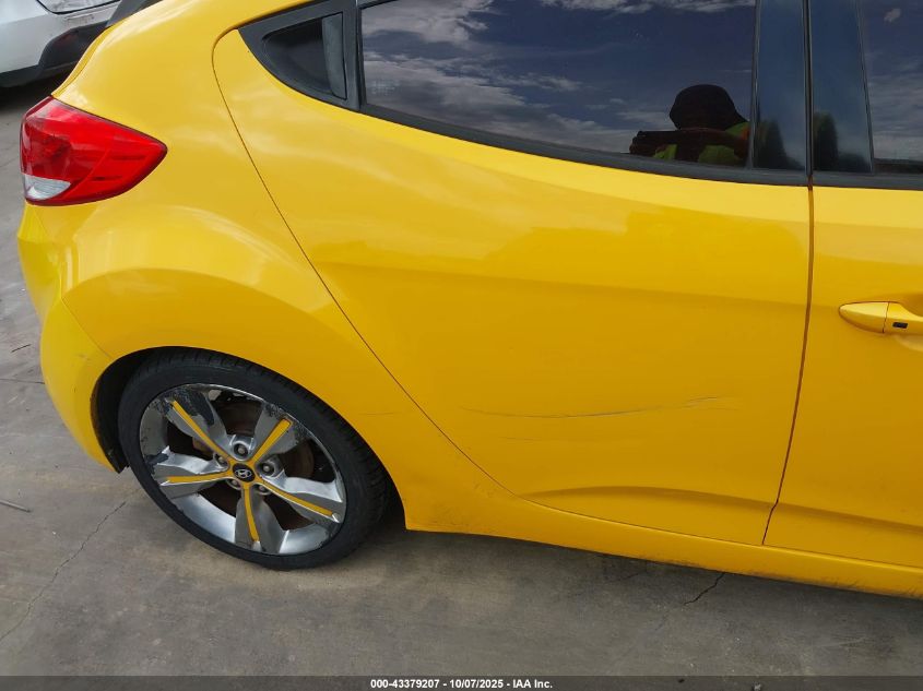 2016 Hyundai Veloster VIN: KMHTC6ADXGU265760 Lot: 43379207