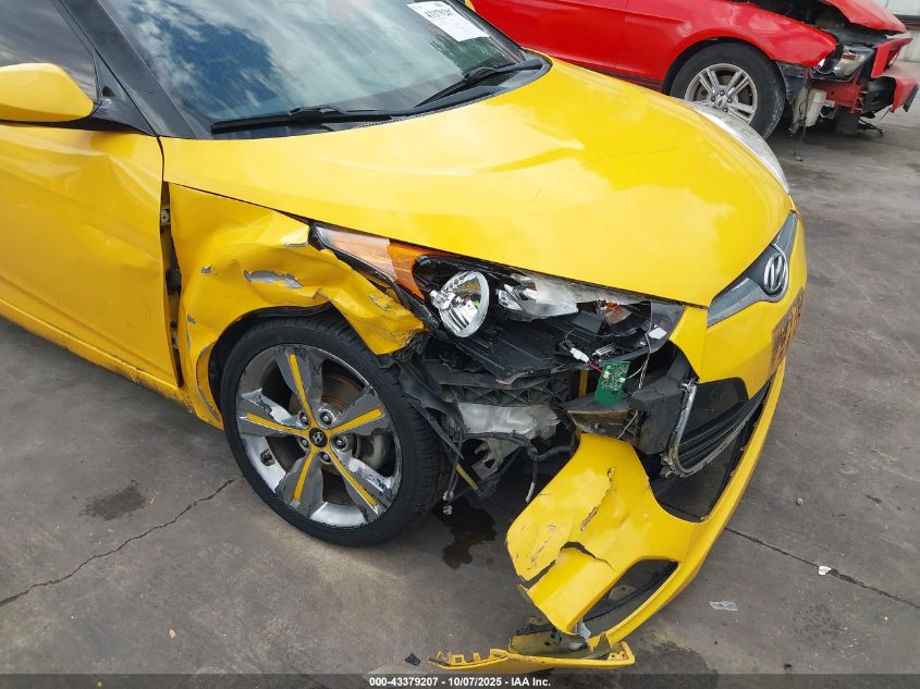 2016 Hyundai Veloster VIN: KMHTC6ADXGU265760 Lot: 43379207