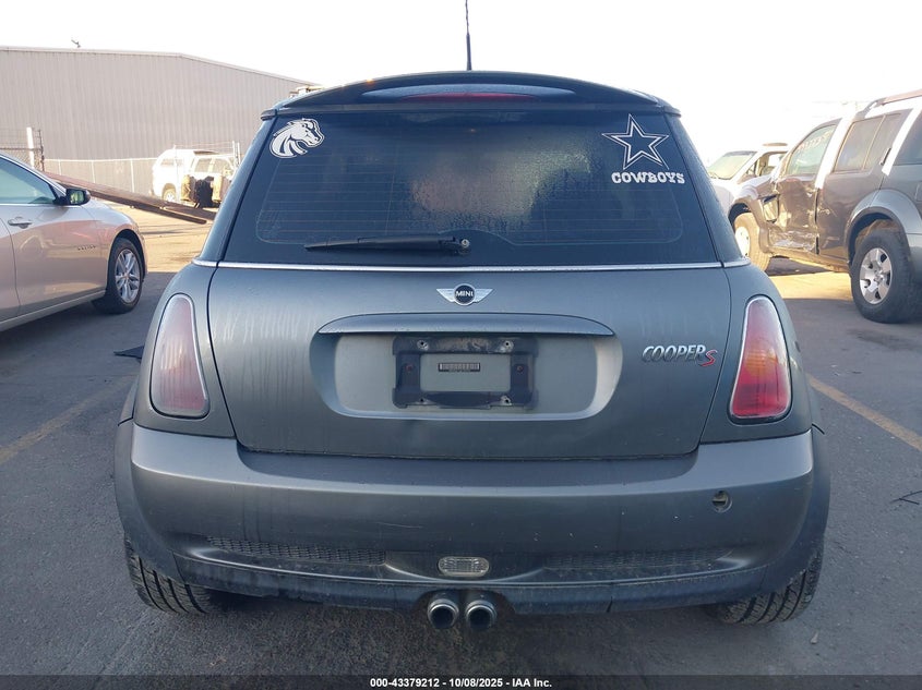 2004 Mini Cooper S VIN: WMWRE33424TD89396 Lot: 43379212