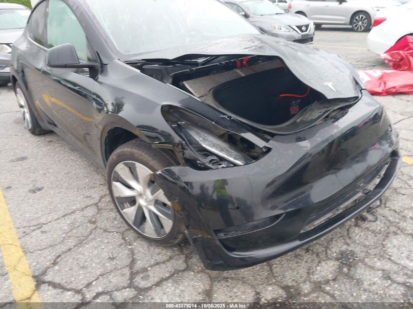 2021 Tesla Model Y Long Range Dual Motor All-Wheel Drive VIN: 5YJYGDEE2MF275046 Lot: 43379214