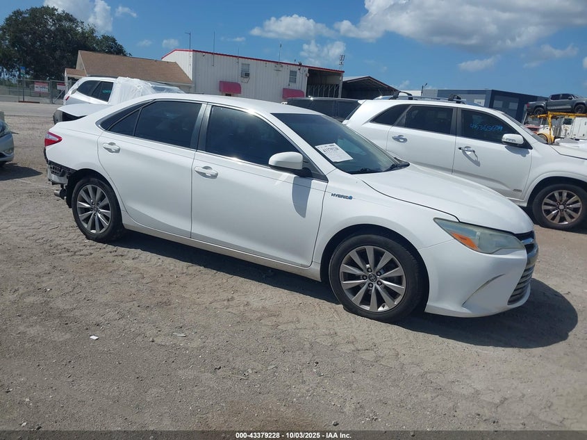 2016 TOYOTA CAMRY HYBRID XLE - 4T1BD1FK3GU186742