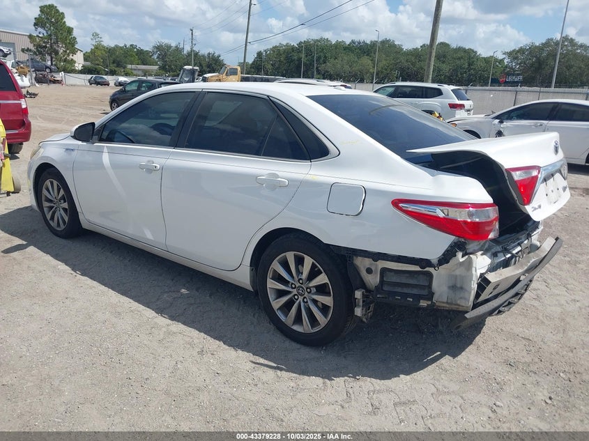 2016 TOYOTA CAMRY HYBRID XLE - 4T1BD1FK3GU186742