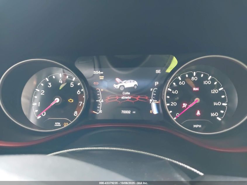 2021 Jeep Compass Trailhawk 4X4 VIN: 3C4NJDDBXMT564947 Lot: 43379235