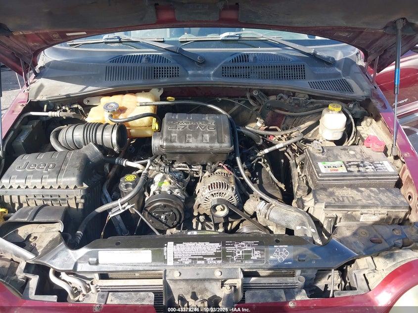 2003 Jeep Liberty Sport VIN: 1J4GK48K33W652614 Lot: 43379246