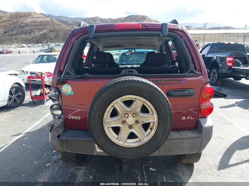 2003 Jeep Liberty Sport VIN: 1J4GK48K33W652614 Lot: 43379246