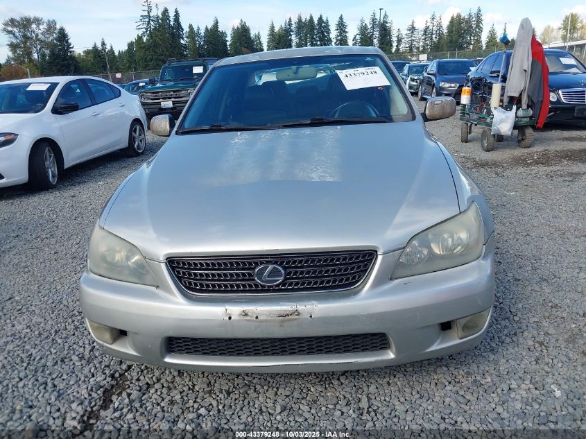 2004 Lexus Is 300 VIN: JTHBD192840082975 Lot: 43379248