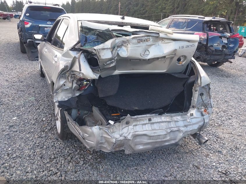 2004 Lexus Is 300 VIN: JTHBD192840082975 Lot: 43379248