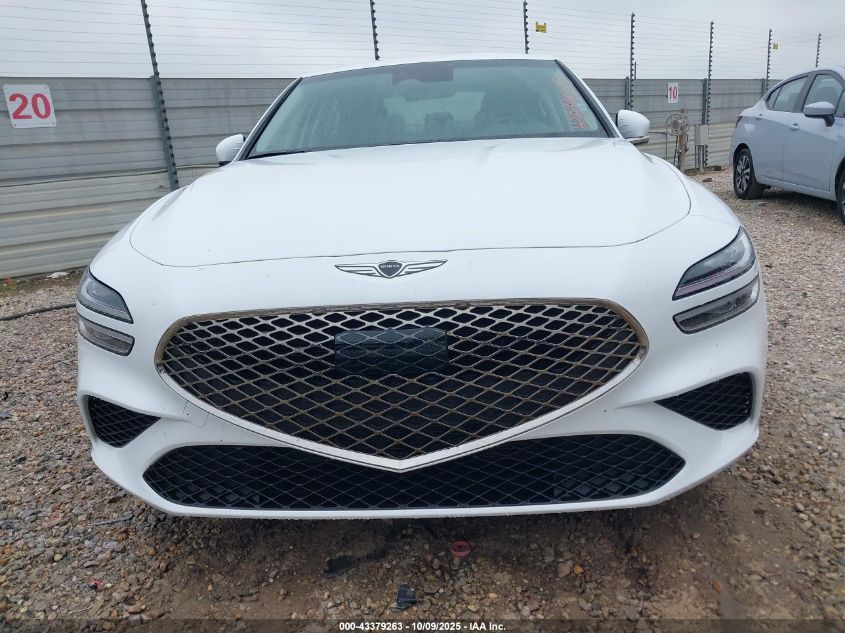 2025 Genesis G70 2.5T Awd VIN: KMTG34SC4SU153899 Lot: 43379263