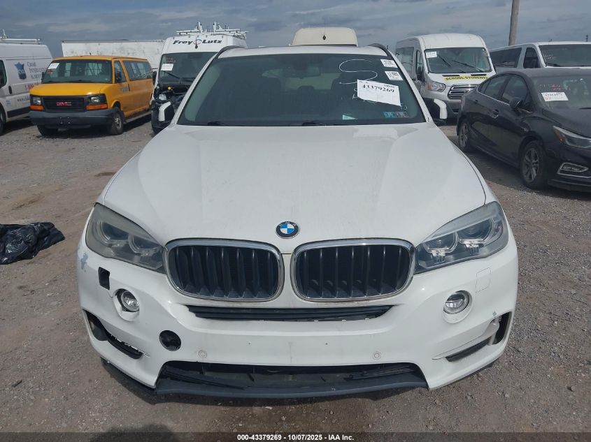 2015 BMW X5 xDrive35I VIN: 5UXKR0C58F0P09823 Lot: 43379269