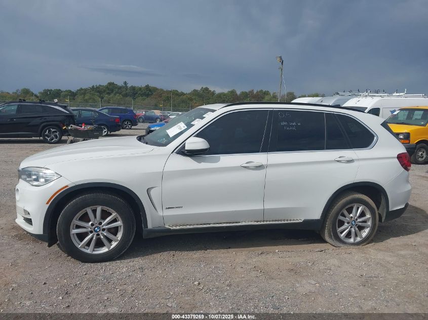 2015 BMW X5 xDrive35I VIN: 5UXKR0C58F0P09823 Lot: 43379269
