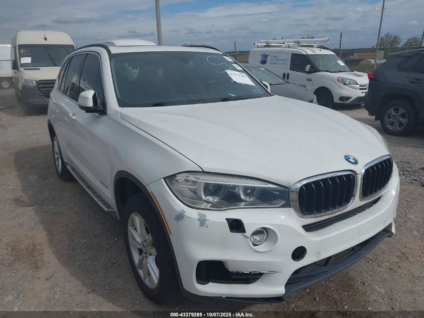 2015 BMW X5 xDrive35I VIN: 5UXKR0C58F0P09823 Lot: 43379269