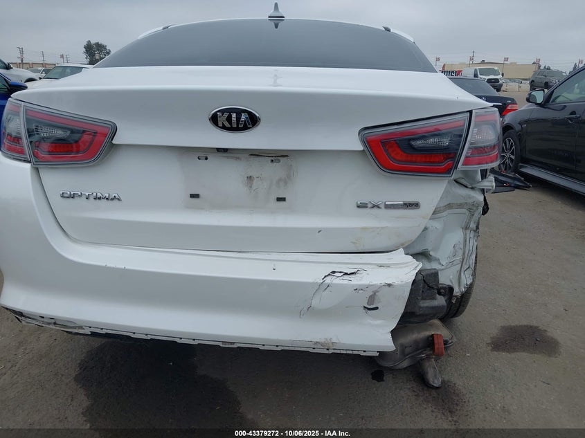 2014 KIA OPTIMA HYBRID EX KNAGN4AD9E5075098