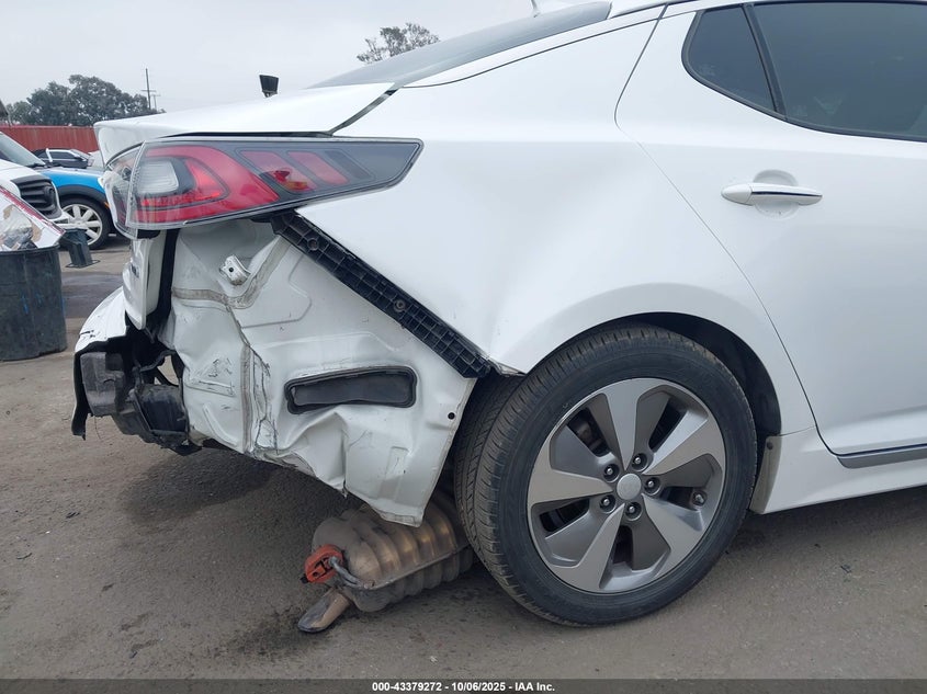 2014 KIA OPTIMA HYBRID EX KNAGN4AD9E5075098