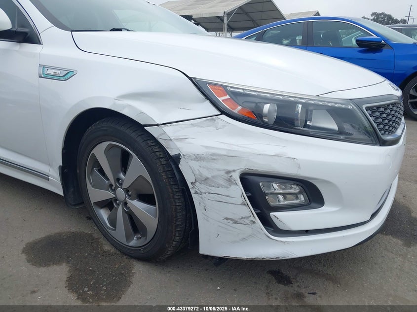 2014 KIA OPTIMA HYBRID EX KNAGN4AD9E5075098